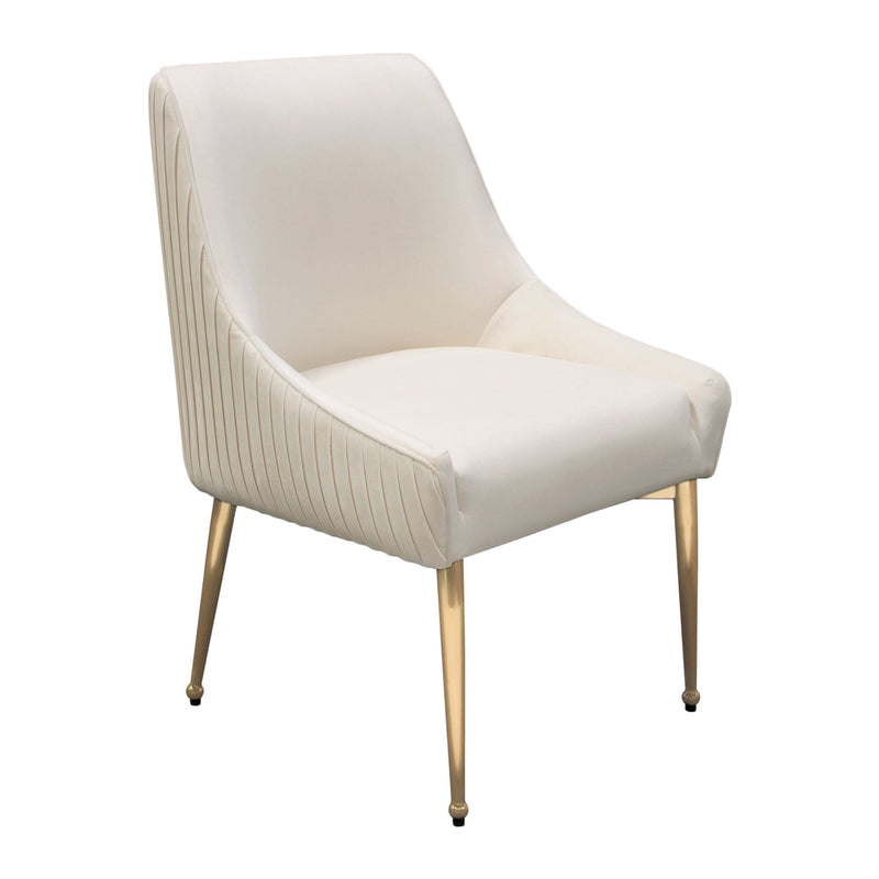 Quinn Velvet Dining Chair Set-zoom-