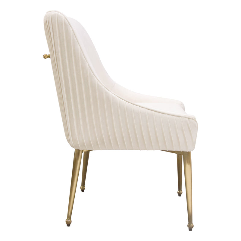 Quinn Velvet Dining Chair Set-zoom-