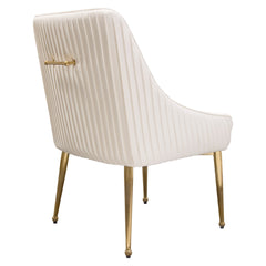 Quinn Velvet Dining Chair Set – back view – Lusso Furniture Miami
