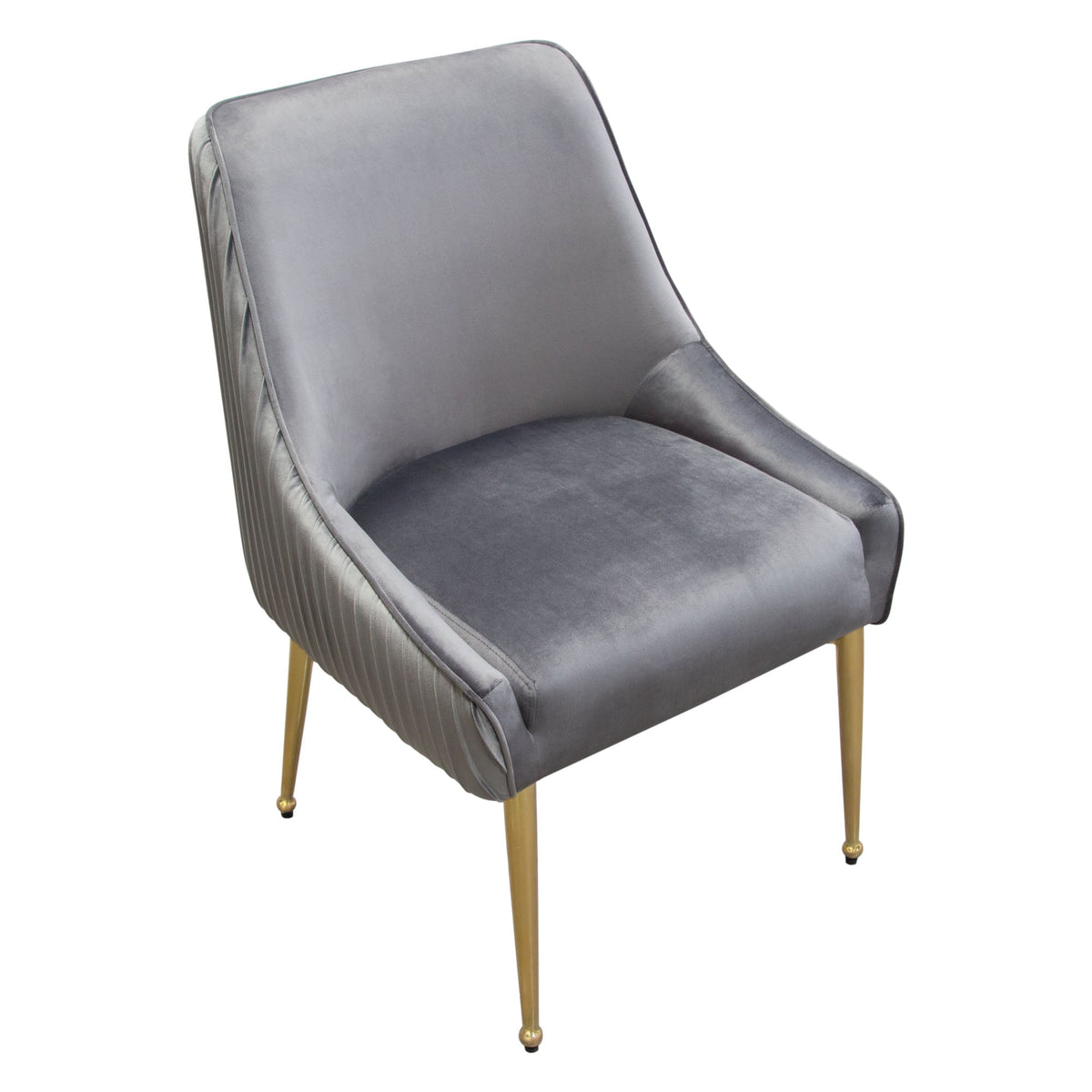 Quinn Velvet Dining Chair Set – view 12 – Lusso Furniture Miami