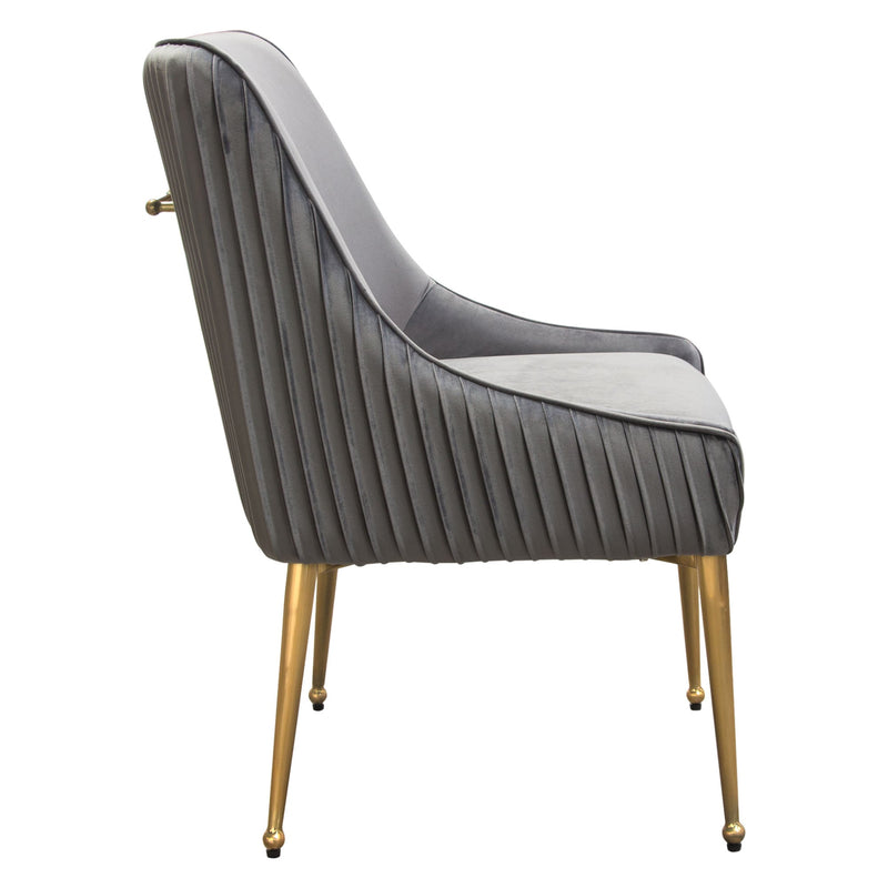 Quinn Velvet Dining Chair Set-zoom-