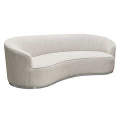 Raven Curved Sloped Arm Sofa – detail – Lusso Furniture Miami