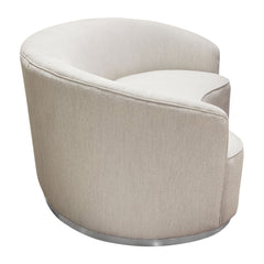 Raven Curved Sloped Arm Sofa – back view – Lusso Furniture Miami