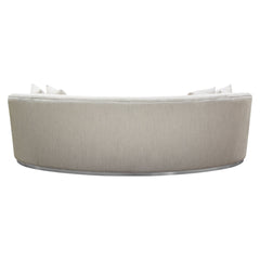 Raven Curved Sloped Arm Sofa – close-up – Lusso Furniture Miami