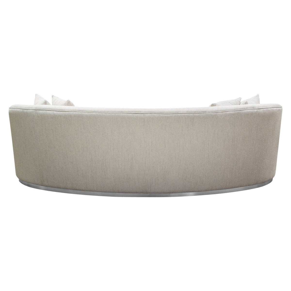 Raven Curved Sloped Arm Sofa – close-up – Lusso Furniture Miami