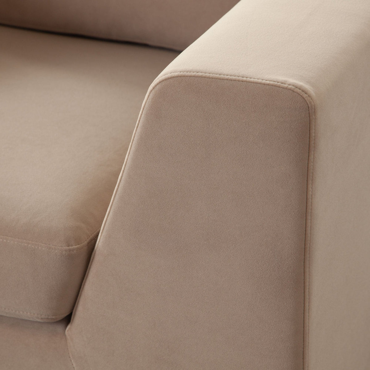 Rift Performance Velvet Accent Chair – back view – Lusso Furniture Miami