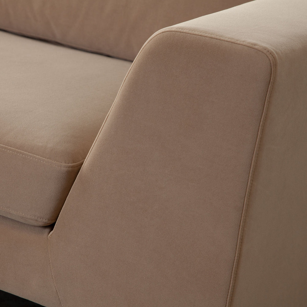 Rift Performance Velvet Sofa – top view – Lusso Furniture Miami