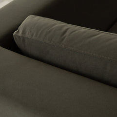 Rift Performance Velvet Sofa – view 14 – Lusso Furniture Miami
