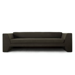 Rift Performance Velvet Sofa – Moss Green Performance Velvet – alternate view – Lusso Furniture Miami
