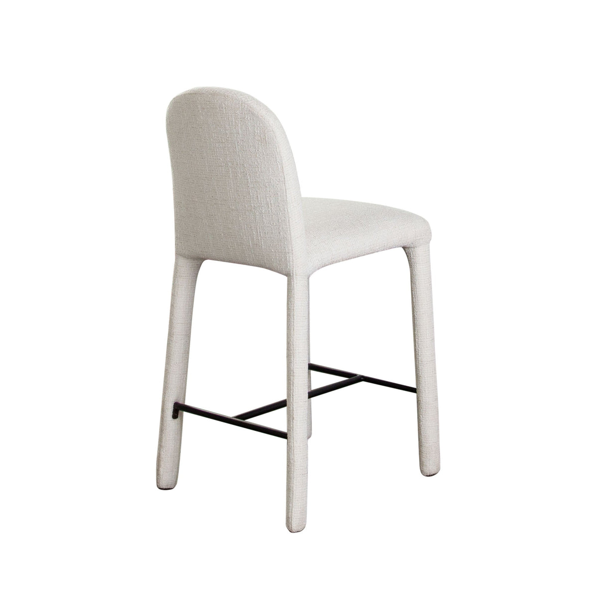 Roan Upholstered Counter Stool – detail – Lusso Furniture Miami