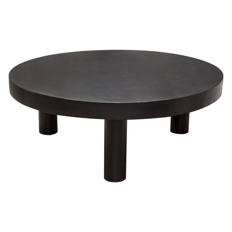 Rune Solid Acacia Wood Coffee Table-zoom-