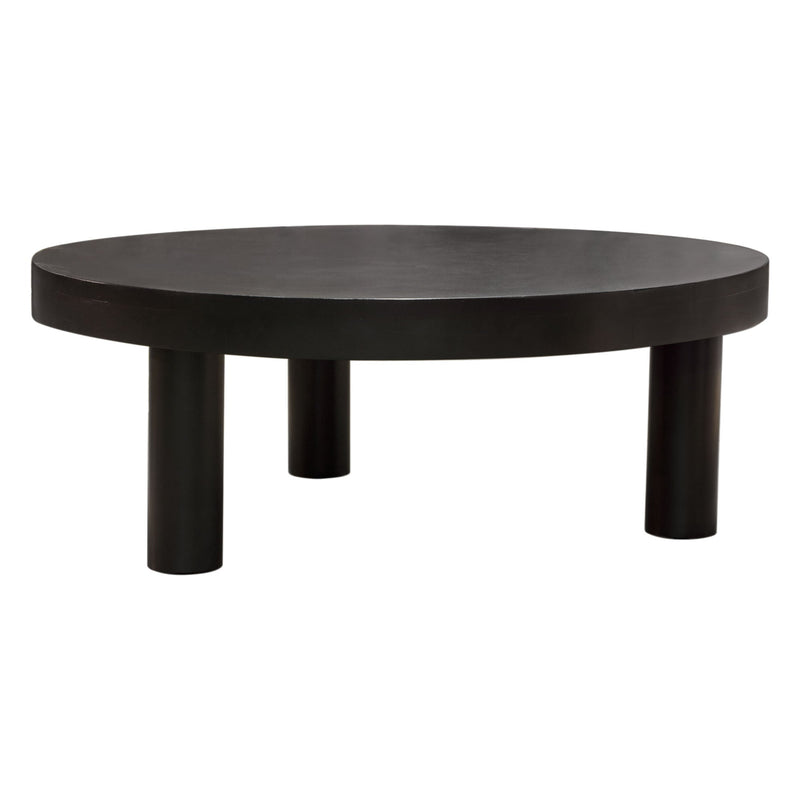 Rune Solid Acacia Wood Coffee Table-zoom-