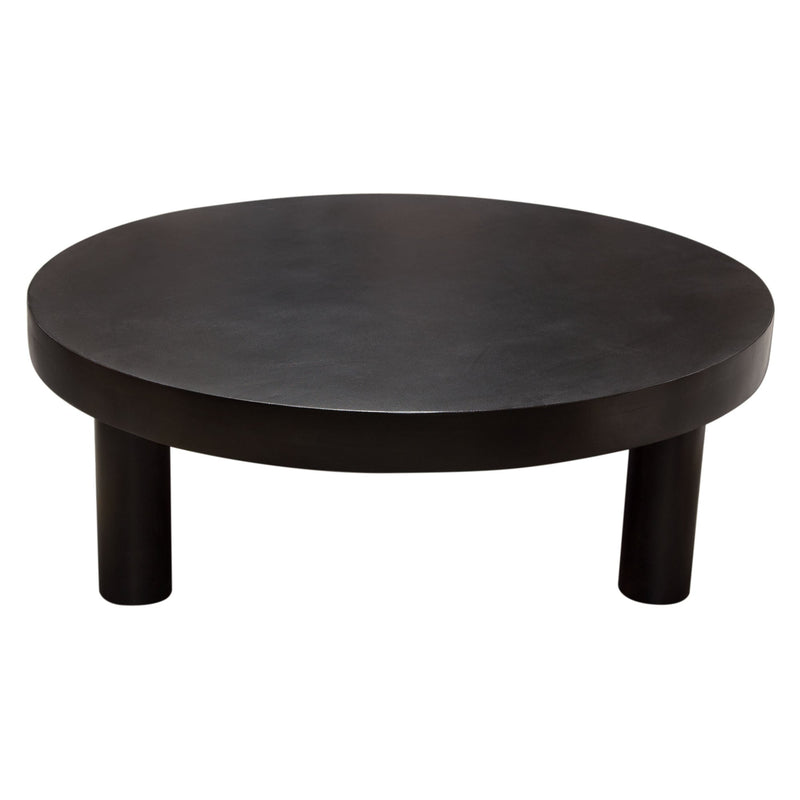 Rune Solid Acacia Wood Coffee Table-zoom-