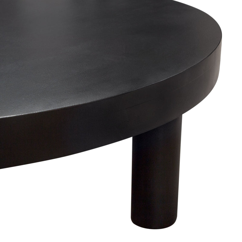 Rune Solid Acacia Wood Coffee Table-zoom-