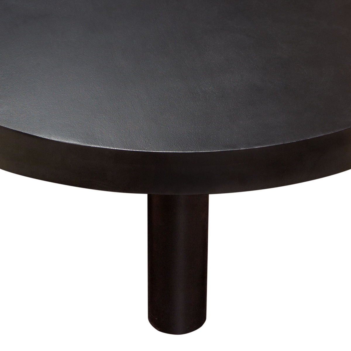 Rune Solid Acacia Wood Coffee Table – top view – Lusso Furniture Miami