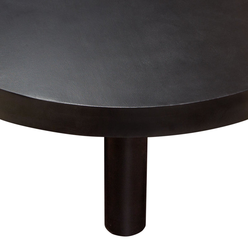 Rune Solid Acacia Wood Coffee Table-zoom-