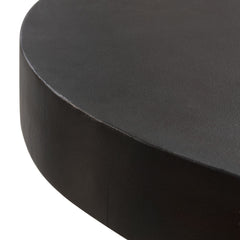 Rune Solid Acacia Wood Coffee Table – close-up – Lusso Furniture Miami