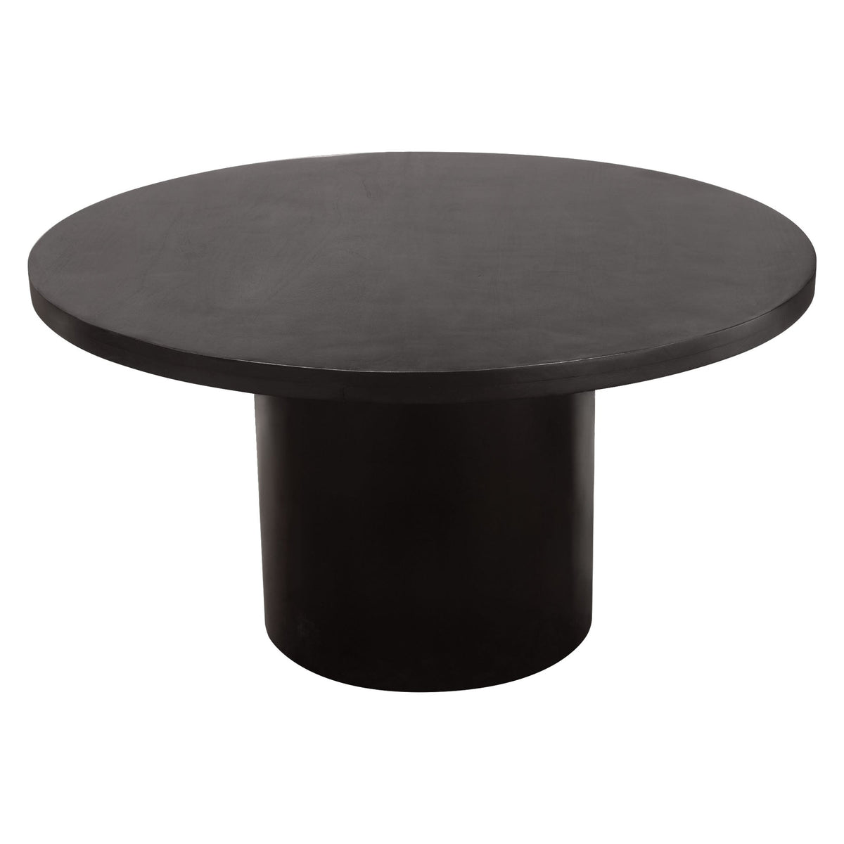Rune Round Acacia Dining Table – detail – Lusso Furniture Miami