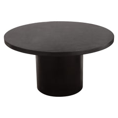 Rune Round Acacia Dining Table – detail – Lusso Furniture Miami