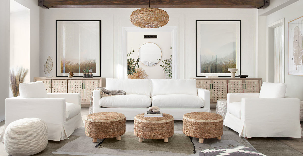 Savannah Linen Slipcover Accent Chair – view 16 – Lusso Furniture Miami