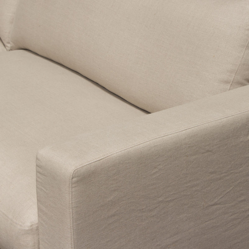 Savannah Linen Slipcover Sofa-zoom-