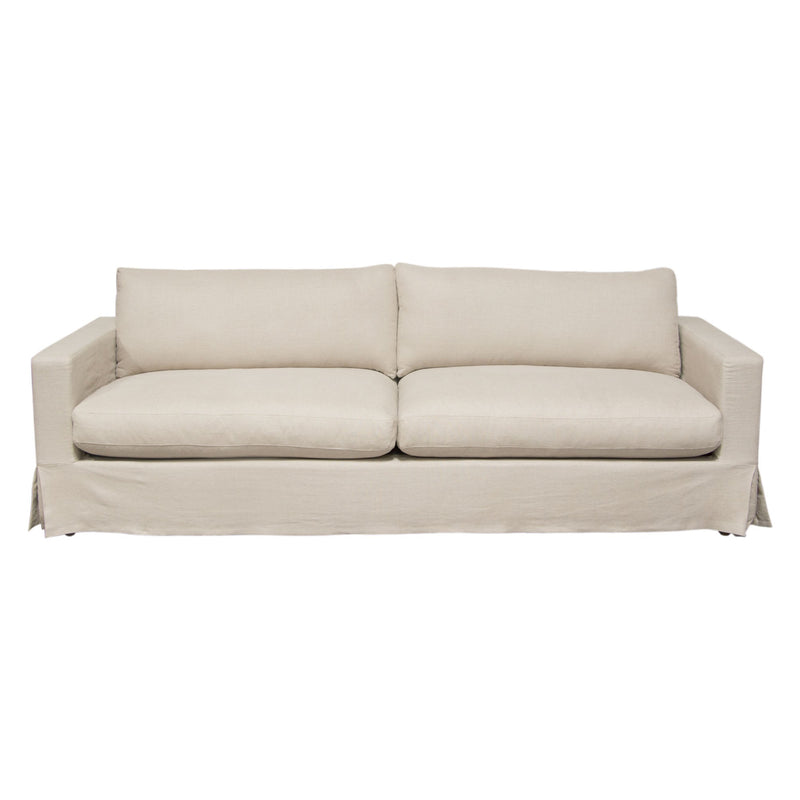 Savannah Linen Slipcover Sofa-zoom-