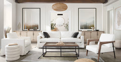 Savannah Linen Slipcover Sofa – view 16 – Lusso Furniture Miami