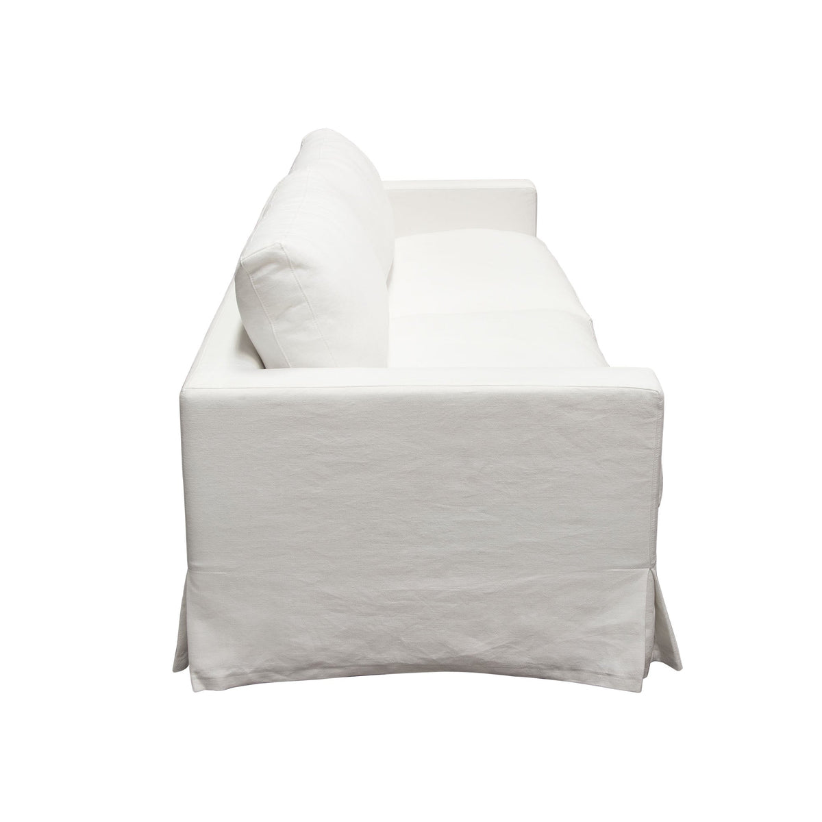 Savannah Linen Slipcover Sofa – view 11 – Lusso Furniture Miami
