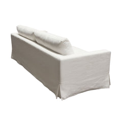 Savannah Linen Slipcover Sofa – view 12 – Lusso Furniture Miami