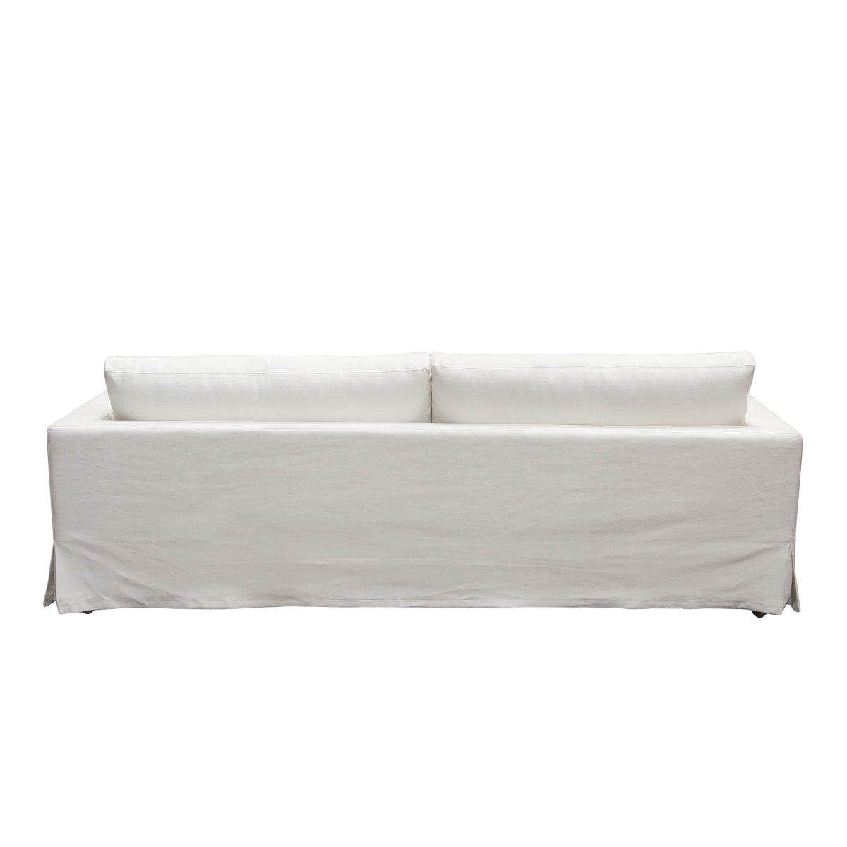 Savannah Linen Slipcover Sofa – view 13 – Lusso Furniture Miami