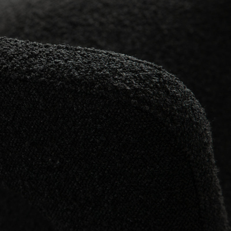 Scout Curved Boucle Dining Chair-zoom-