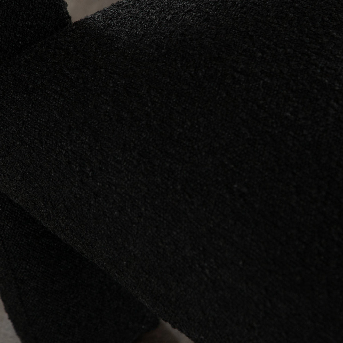 Scout Curved Boucle Dining Chair – view 16 – Lusso Furniture Miami