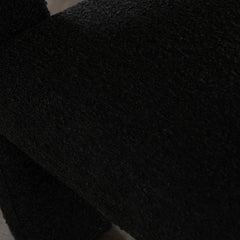 Scout Curved Boucle Dining Chair – view 16 – Lusso Furniture Miami