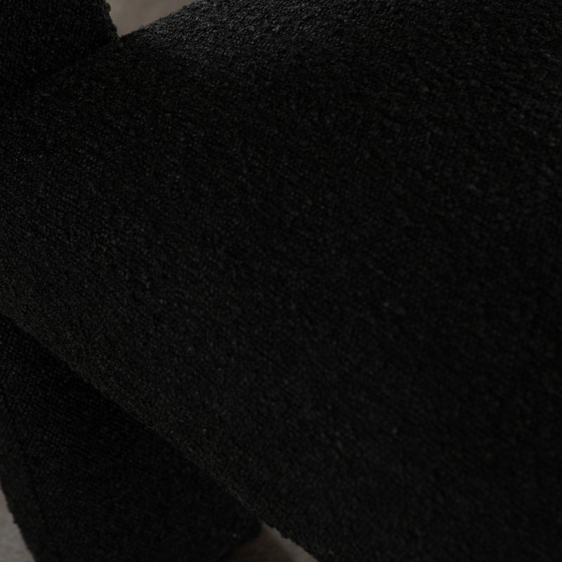 Scout Curved Boucle Dining Chair-zoom-