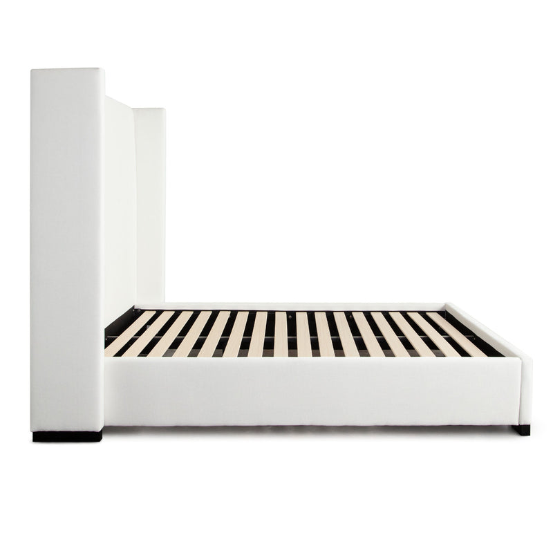 Seattle Wingback Platform Bed-zoom-