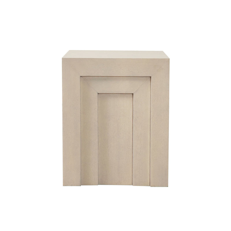 Sequence Square Mango Wood End Table-zoom-