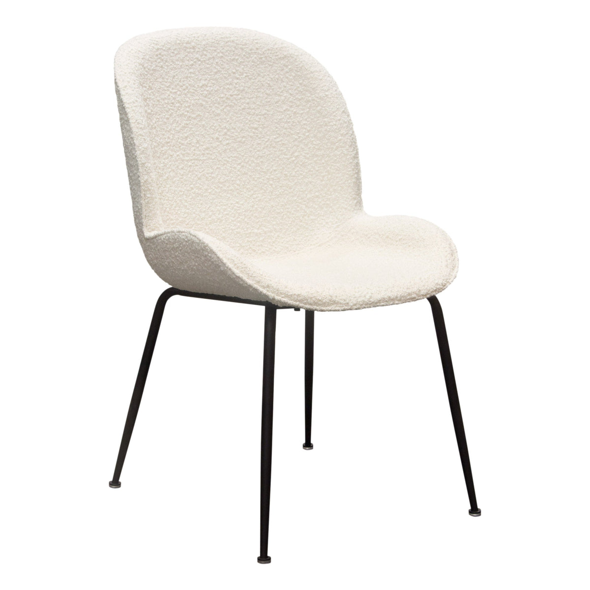 Session Boucle Dining Chair Set – detail – Lusso Furniture Miami
