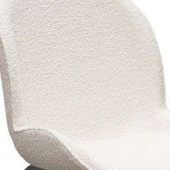 Session Boucle Dining Chair Set – close-up – Lusso Furniture Miami