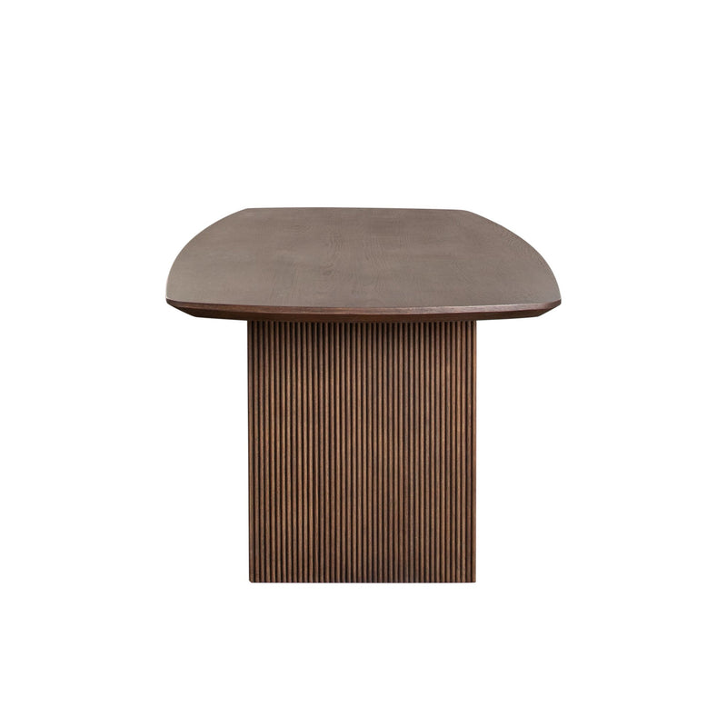 Sienna Fluted Leg Dining Table-zoom-