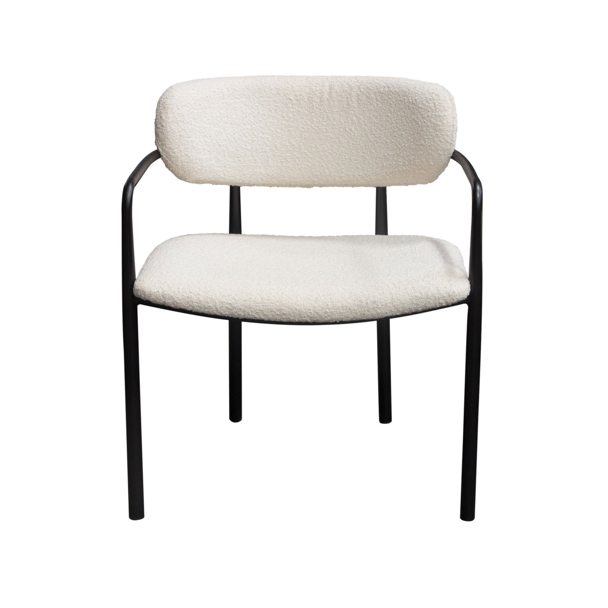 Skyler Scooped Seat Dining Chair Set – angle view – Lusso Furniture Miami