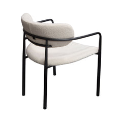 Skyler Scooped Seat Dining Chair Set – detail – Lusso Furniture Miami