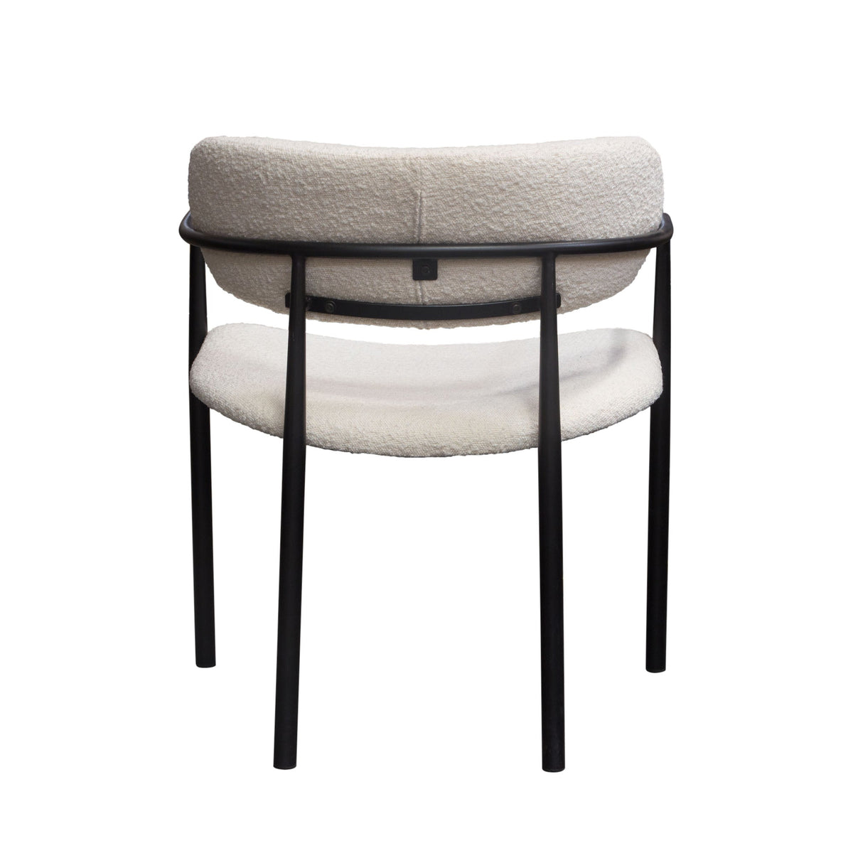 Skyler Scooped Seat Dining Chair Set – room setting – Lusso Furniture Miami