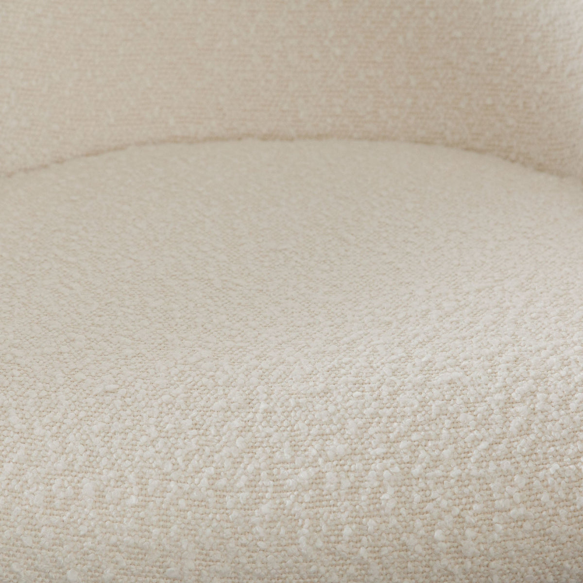 Skyler Boucle Counter Stool Set – top view – Lusso Furniture Miami