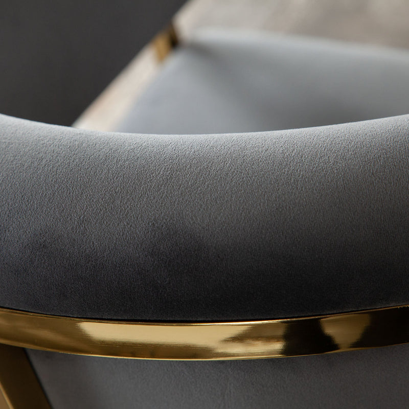 Solstice Velvet Counter Stool-zoom-