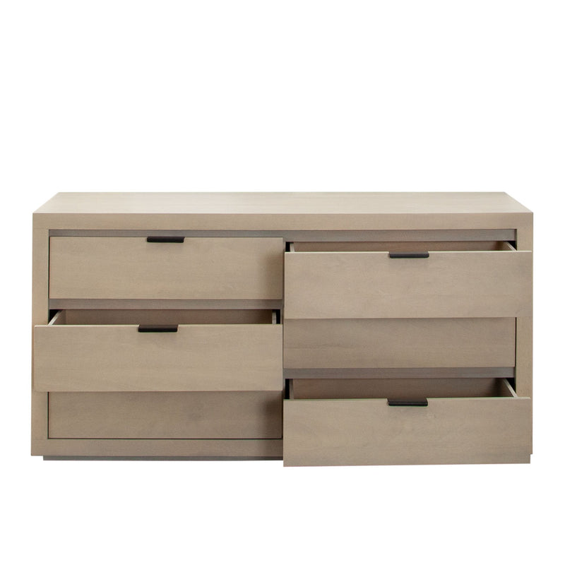 Sonoma Six Drawer Wood Dresser-zoom-