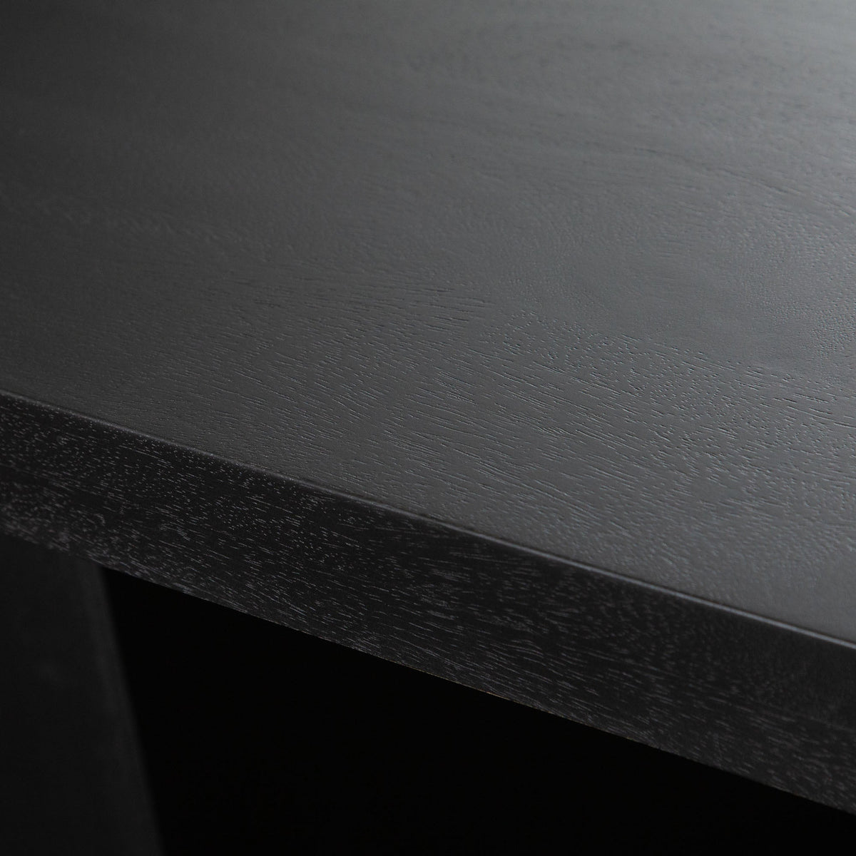 Sonoma Mango Wood Dining Table – finish detail – Lusso Furniture Miami