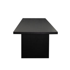 Sonoma Mango Wood Dining Table – top view – Lusso Furniture Miami
