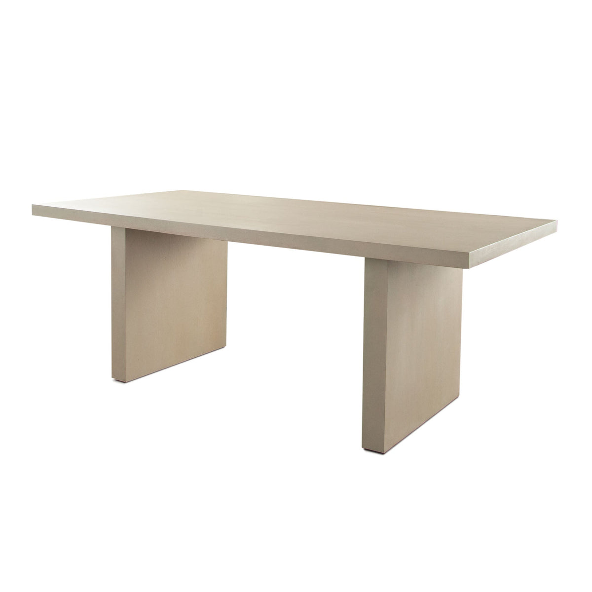 Sonoma Mango Wood Dining Table – angle view – Lusso Furniture Miami