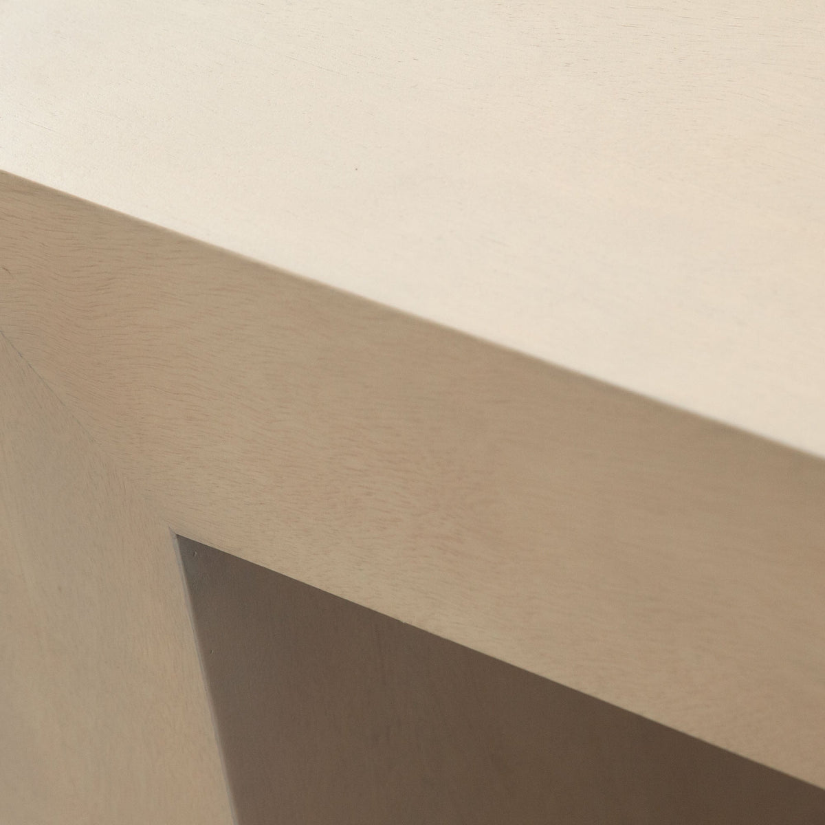 Sonoma Square Wood Coffee Table – close-up – Lusso Furniture Miami
