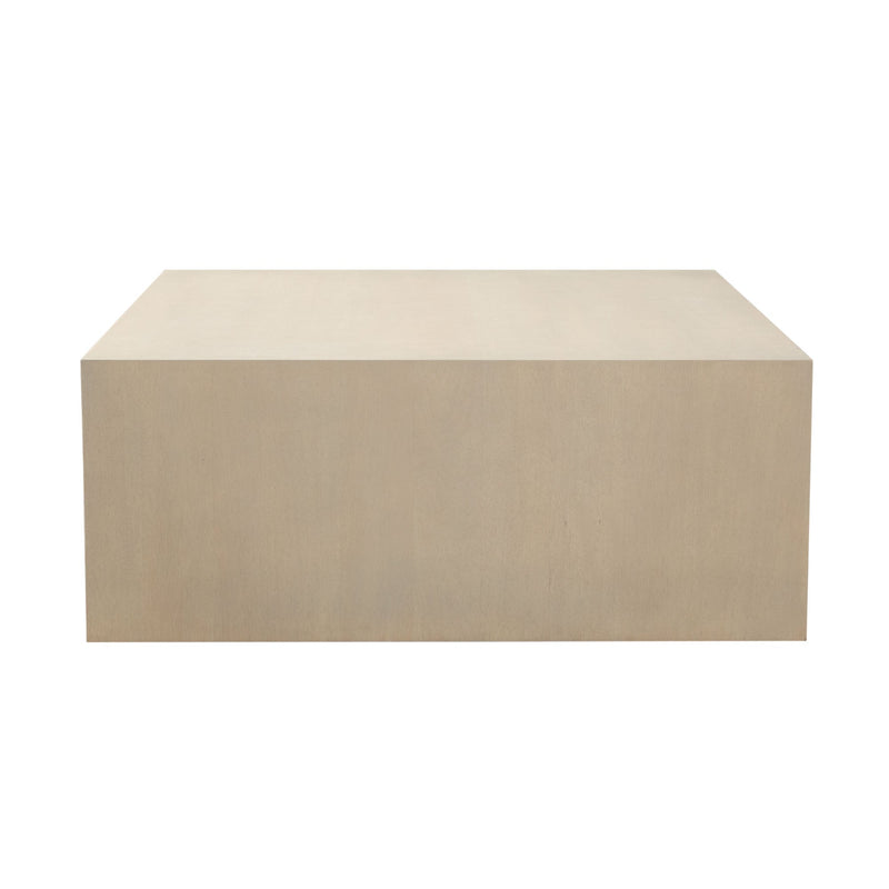 Sonoma Square Wood Coffee Table-zoom-
